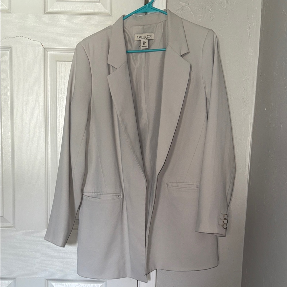Rachel Zoe Women's Light Gray Blazer
